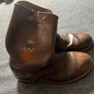 Vintage Harley boots